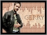 czarna kurtka, Gerard Butler